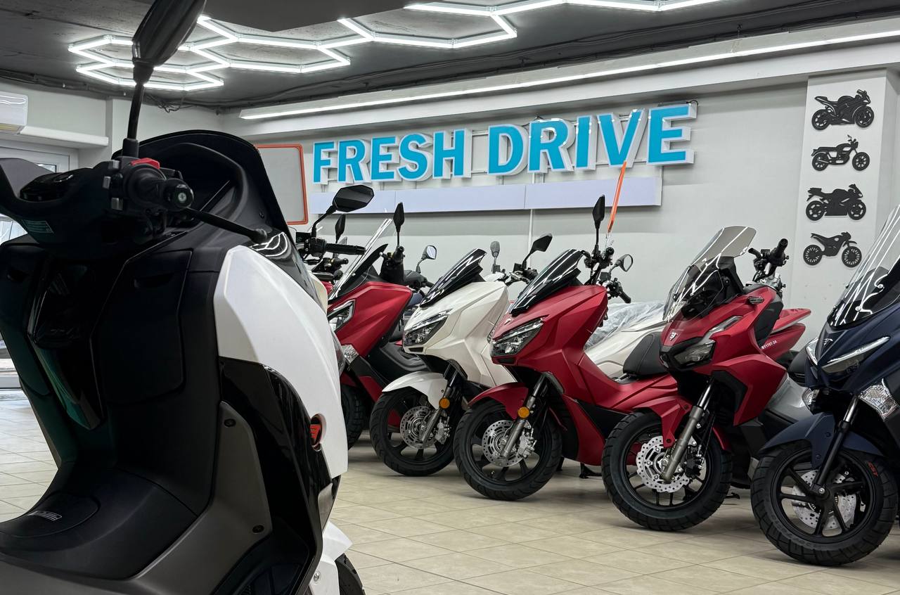 Широкий выбор скутеров